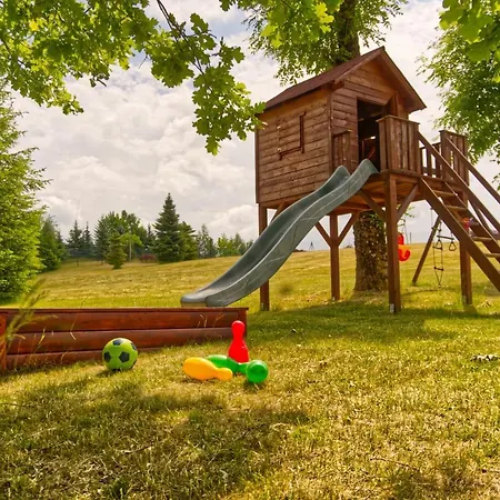 度假居 Funaberia -25 Hektarowa Luksusowa Posiadlosc Z Basenem, Jacuzzi, Sauna, Boiskiem Wielofunkcyjnym Skop